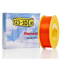 123-3D fluorescent orange PLA filament 1.75mm, 1.1kg  DFP01064