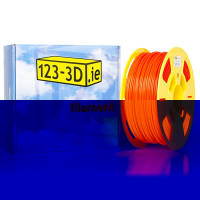 123-3D fluorescent orange PLA filament 2.85mm, 1kg DFP02036c DFP11051