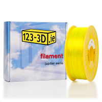 123-3D fluorescent yellow PLA filament 1.75mm, 1.1kg  DFP01042