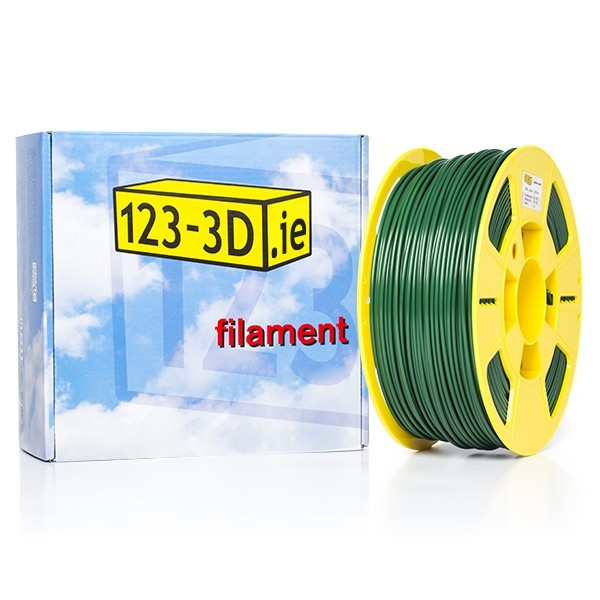 123-3D green ABS Pro filament 2.85mm, 1kg  DFA11049 - 1