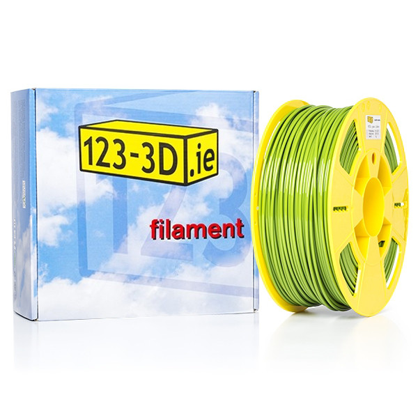 123-3D green PETG filament 2.85mm, 1kg DFE11016 - 1