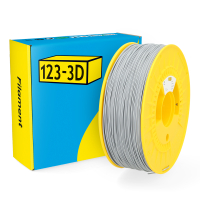 123-3D grey ABS filament 1.75mm, 1kg DHM00142