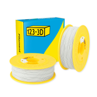 123-3D light grey PLA filament 1.75mm, 1kg (2-pack)  DHM10021