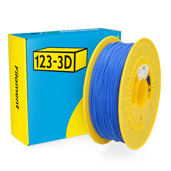 123-3D matte blue PETG filament 1.75mm, 1kg DHM00247 - 1