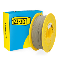 123-3D matte brown PETG filament 1.75mm, 1kg  DHM00242