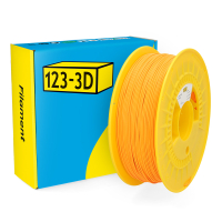 123-3D matte orange PETG filament 1.75mm, 1kg  DHM00245