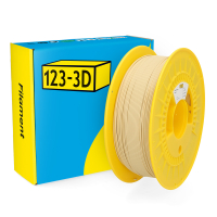 123-3D matte sand PETG filament 1.75mm, 1kg  DHM00243