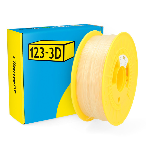 123-3D neutral PLA filament 1.75mm, 1kg DHM00009 - 1