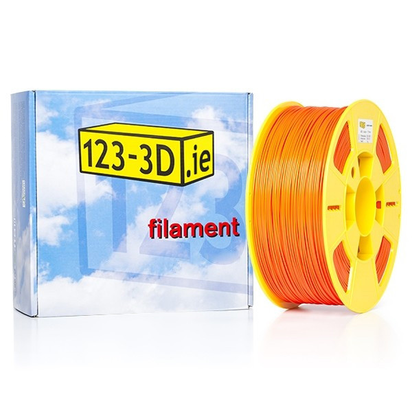 123-3D orange ABS Pro filament 1.75mm, 1kg  DFA11040 - 1