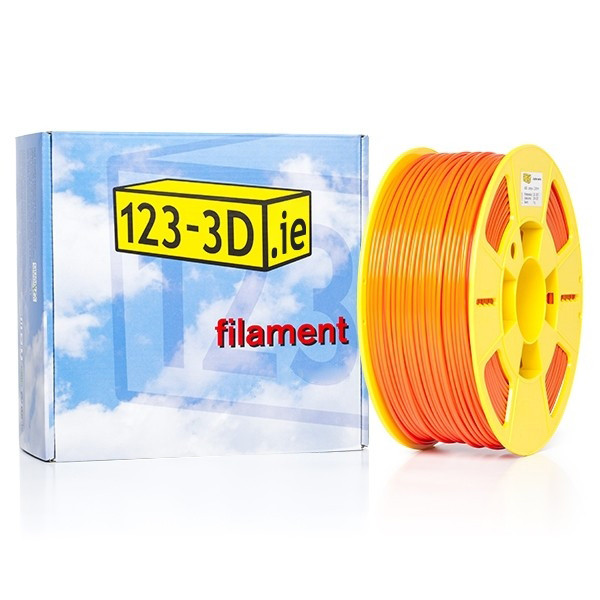 123-3D orange ABS Pro filament 2.85mm, 1kg  DFA11050 - 1