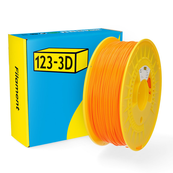 123-3D orange PCTG filament 1.75mm, 1kg  DHM00229 - 1