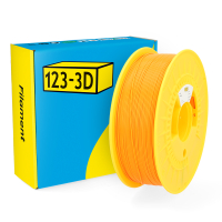 123-3D orange PLA filament 1.75mm, 1kg DHM00008