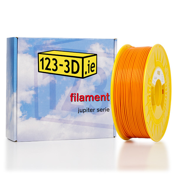 123-3D orange PLA filament 2.85mm, 1.1kg  DFP01066 - 1