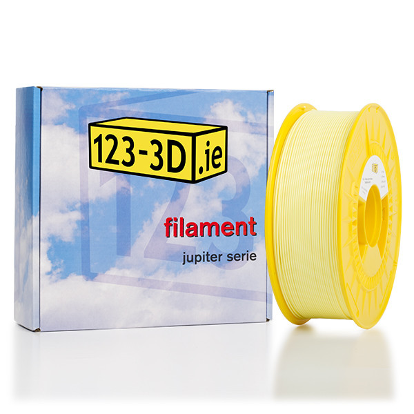 123-3D pastel light yellow PLA filament 1.75mm, 1.1kg  DFP01133 - 1