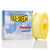 123-3D pastel light yellow PLA filament 1.75mm, 1.1kg  DFP01133