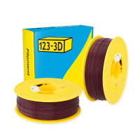 123-3D purple PLA filament 1.75mm, 1kg (2-pack) DHM10033