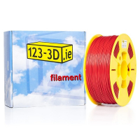 123-3D red ABS Pro filament 1.75mm, 1kg DFA02053c DFA11035