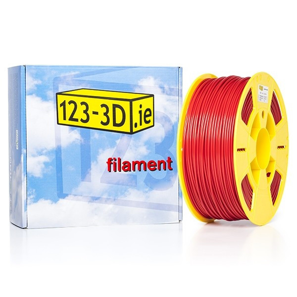 123-3D red ABS Pro filament 2.85mm, 1kg DFA02054c DFA11045 - 1