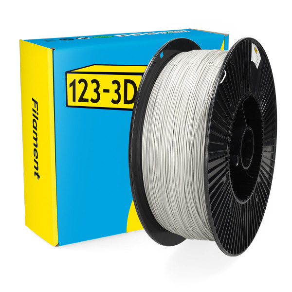 123-3D silver PLA filament 1.75mm, 3kg DHM00184 - 1