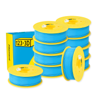 123-3D sky blue PLA filament 1.75mm, 1kg (10-pack)  DHM10020