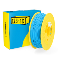 123-3D sky blue PLA filament 2.85mm, 1kg  DHM00035
