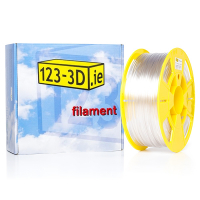 123-3D transparent PETG filament 2.85mm, 1kg DFE11013