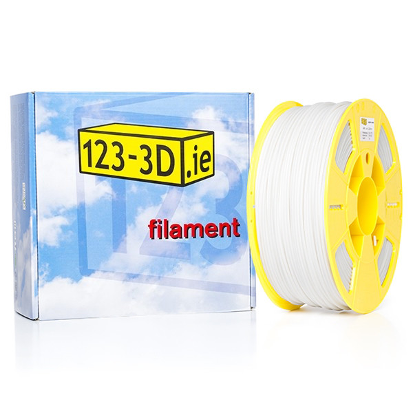 123-3D white HIPS filament 2.85mm, 1kg  DFH11007 - 1
