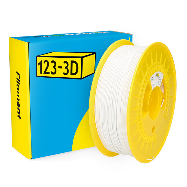 123-3D white PETG filament 1.75mm, 1kg DHM00129 - 1