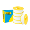 123-3D white PLA filament 1.75mm, 1kg (5-pack)