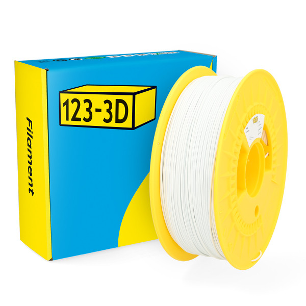 123-3D white PLA filament 1.75mm, 1kg DHM00002 - 1