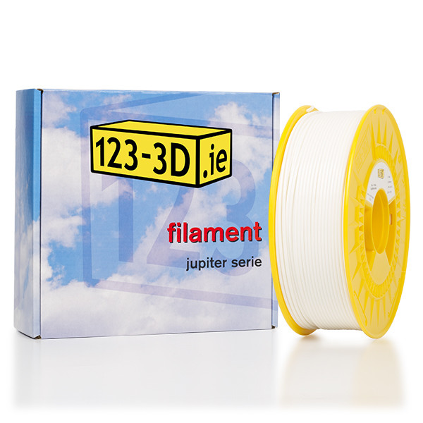 123-3D white PLA filament 2.85mm, 1.1kg  DFP01086 - 1