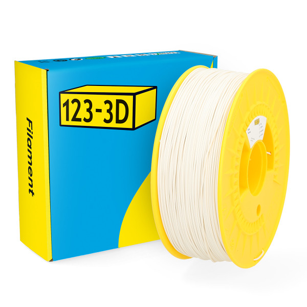 123-3D white filament ASA filament 1.75mm, 1kg DHM00153 - 1