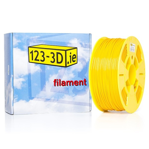 123-3D yellow ABS Pro filament 2.85mm, 1kg  DFA11048 - 1