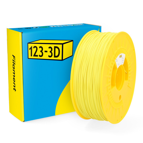 123-3D yellow ASA filament 1.75mm, 1kg DHM00155 - 1