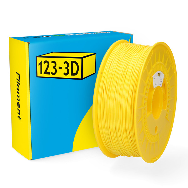 123-3D yellow PC filament 1.75mm, 1kg  DHM00200 - 1