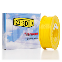 123-3D yellow PLA filament 1.75mm, 1.1kg  DFP01043