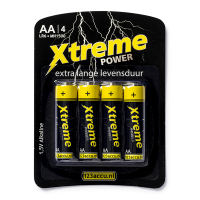 123accu Xtreme Power AA LR6 batteries (4-pack) MN1500C ADR00006