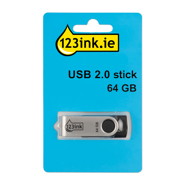 123ink USB 2.0 stick 64GB 300686 - 1