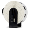123ink version replaces Brother DK-11219 white round label 080721 - 1