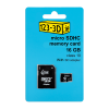 123-3D Micro SDHC class 10 memory card including SD adapter - 16GB 300694 - 1