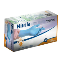 123schoon Nitrile blue powder-free gloves, size L (100-pack)  SDR00487