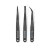 3-in-1 non-conductive anti-static tweezer set (123ink version) ADR00287 - 3