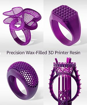 3DMaterials SuperCast Wax Filled Casting 3D Printer Resin, 1kg DLQ06114 - 2