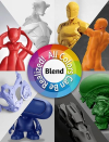 3DMaterials SuperColor 8 Colors 3D Printer Resin Color additive, 30ml x 8 DLQ06118 - 3