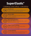 3DMaterials SuperElastic 60A Flexible Silicone Like 3D Printer Resin, 1kg DLQ06103 - 5