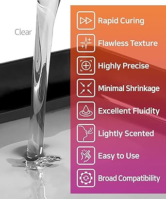3DMaterials SuperElastic 60A Flexible Silicone Like 3D Printer Resin, 5kg DLQ06104 - 5