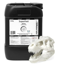 3DMaterials SuperFast 8K White 3D Printer Resin, 5kg DLQ06083