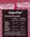 3DMaterials SuperFlex 80A Flexible 3D Printer Resin, 0.5kg DLQ06090 - 5