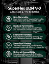 3DMaterials SuperFlex 80A Flexible UL94 V-0 3D Printer Resin, 1kg DLQ06093 - 4