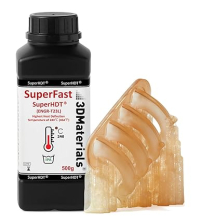 3DMaterials SuperHDT 464°F (240°C) 3D Printer Resin, 0.5kg DLQ06095